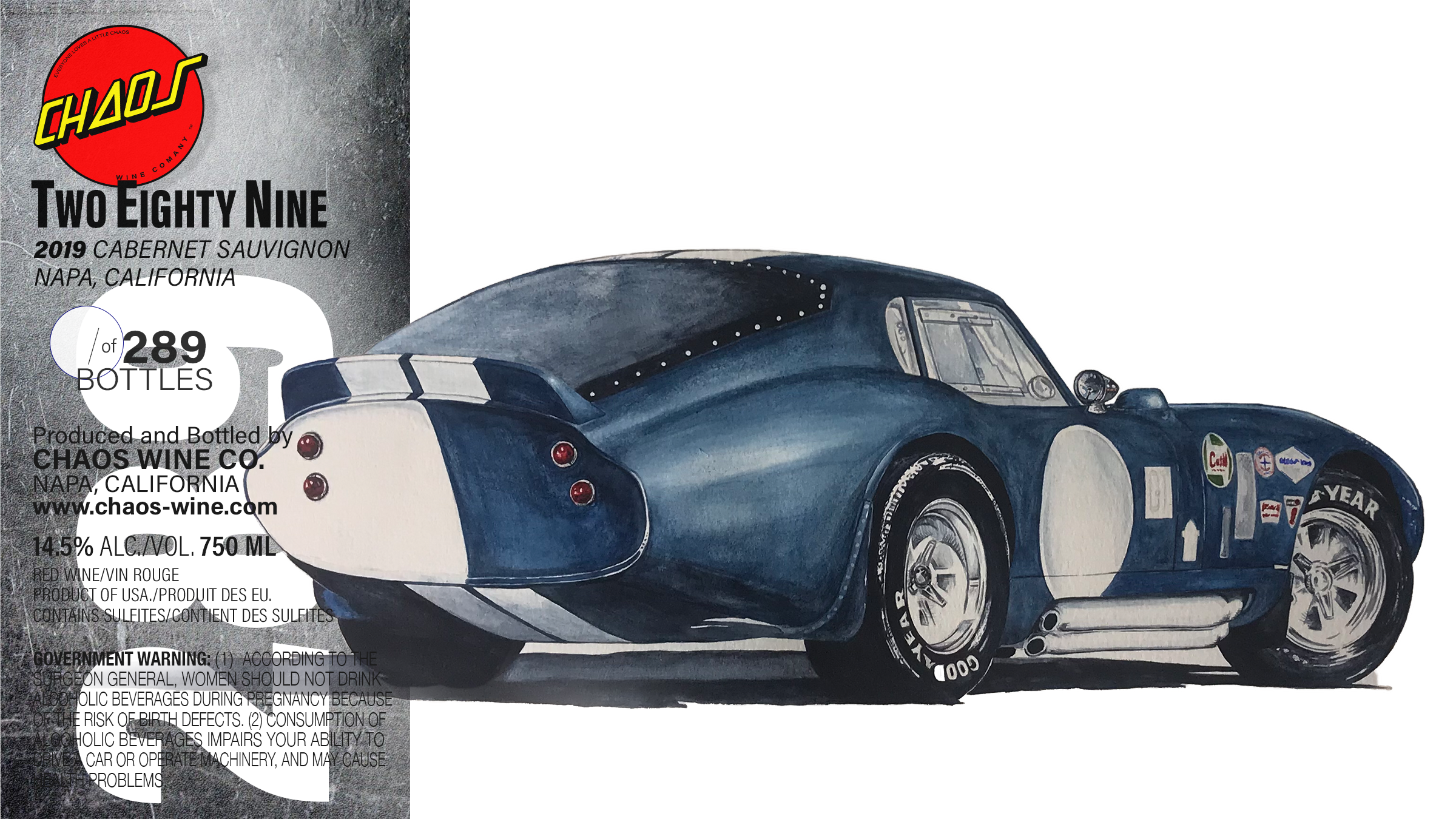 2019 CHAOS_289 DAYTONA_Label_V1