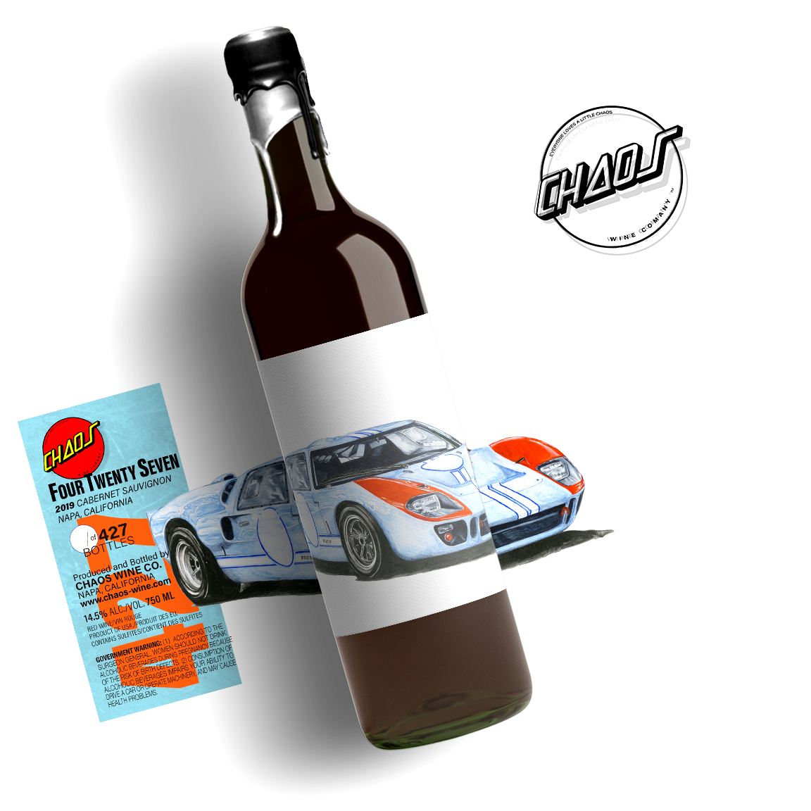 2019 Chaos 427 GT40_w Label